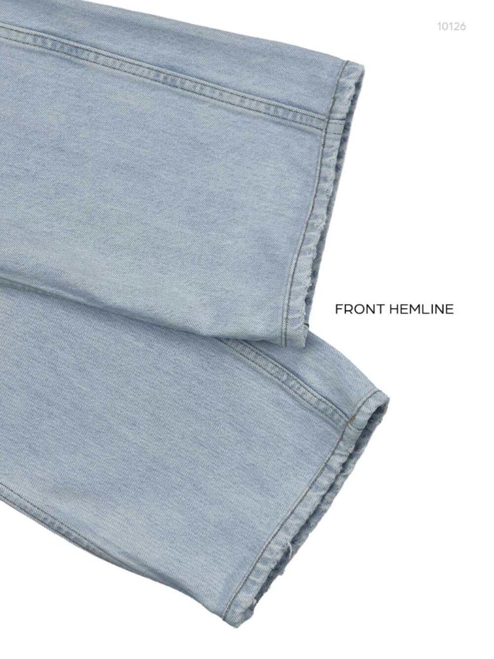 RE/DONE High Rise Loose Straight Jeans 24 Bleach Destroy 188-3WHRL - Picture 8 of 15